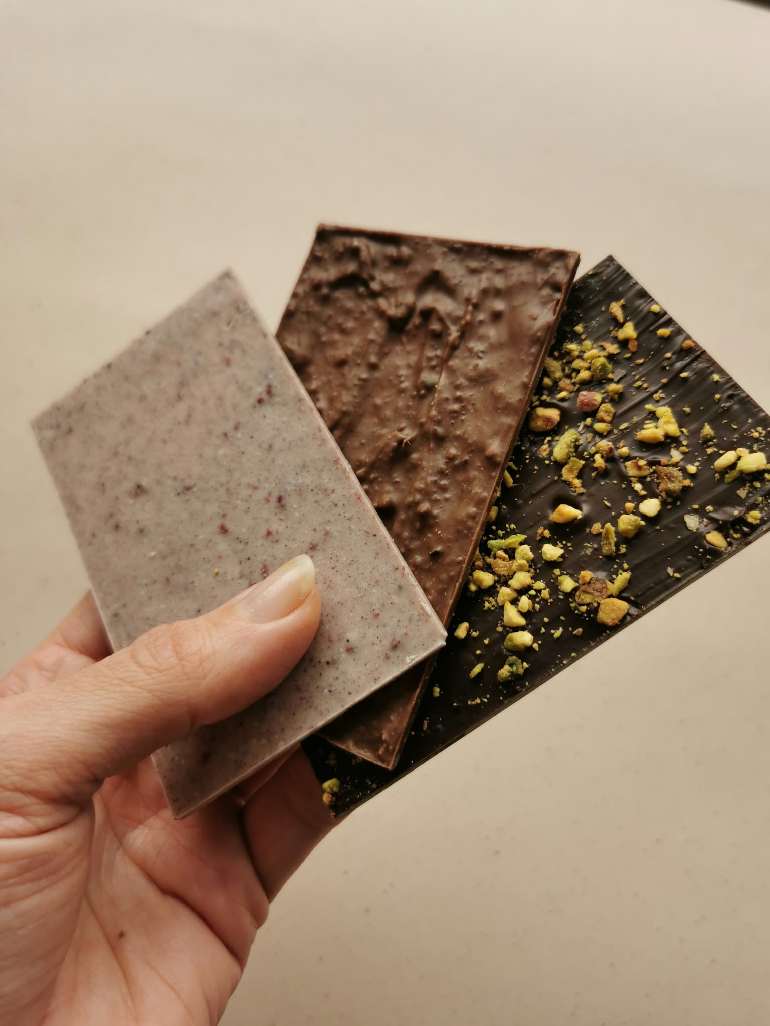 Tabletas láminas de chocolate edición especial 50 g